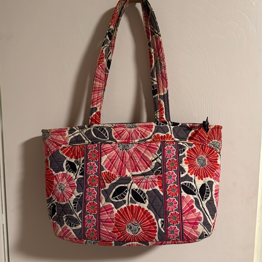 EUC Vera Bradley Mandy Tote in Cherry Blossom